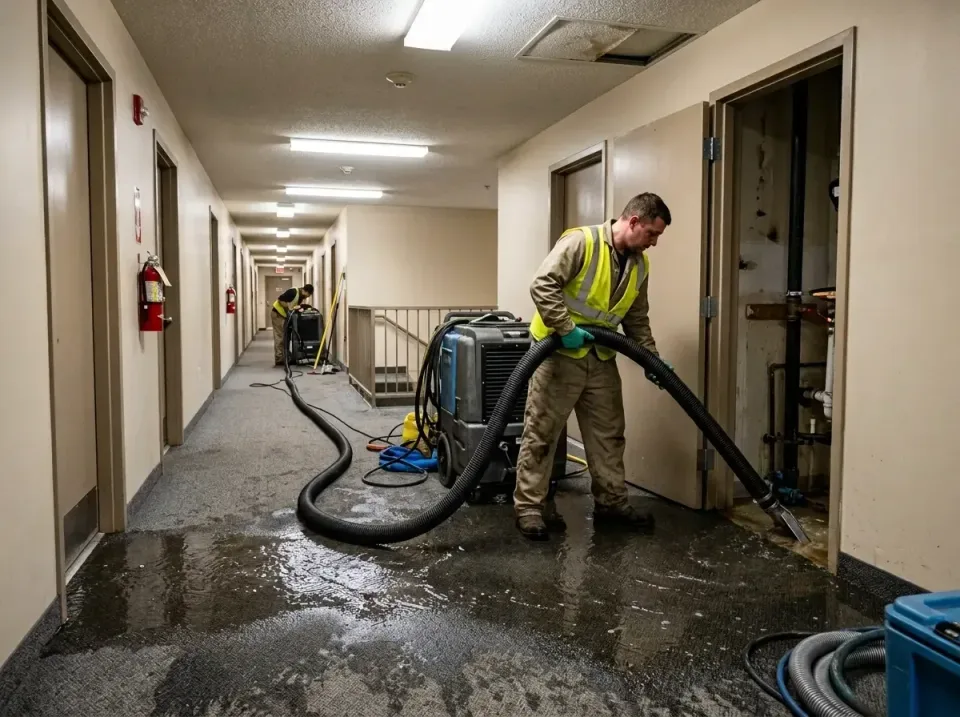 multi-unit-apartment-hallway-f-005 — frequently asked questions, Emergency Burst Pipe Water Extraction & Removal in Stratfor…